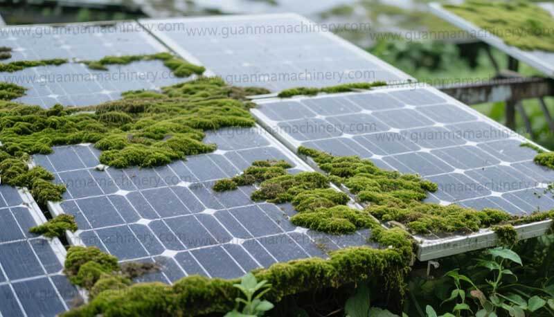 scrapped solar panels