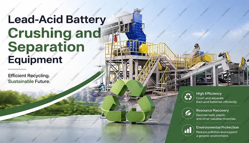 Lead-Acid Battery Crushing and Separation Equipment