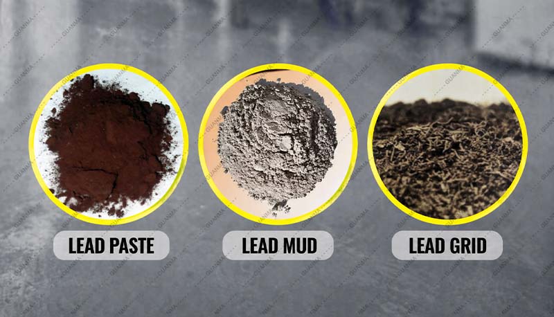 output in the crushing and separating process