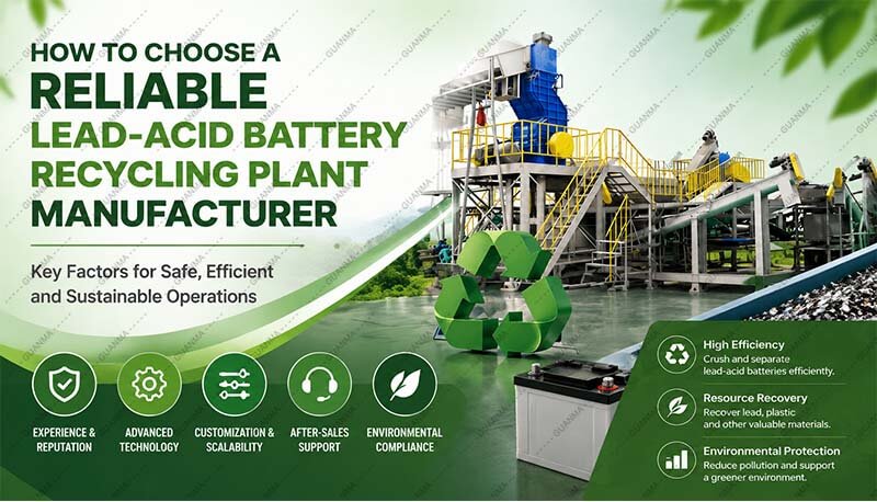 How to Choose a Reliable Lead-Acid Battery Recycling Plant Manufacturer