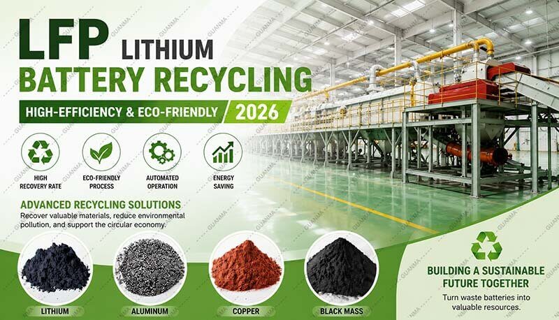 LFP Lithium Battery Recycling 2026