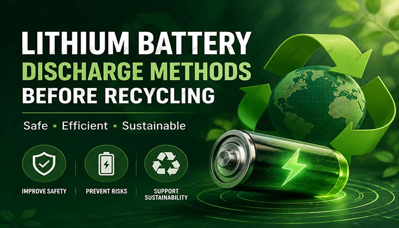 Lithium Battery Discharge Methods Before Recycling