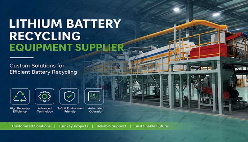 Lithium Battery Recycling Equipment Supplier