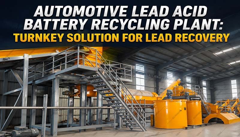 Automotive Lead Acid Battery Recycling Plant