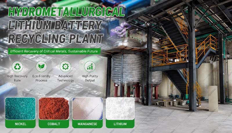 Hydrometallurgical Lithium Battery Recycling Equipment