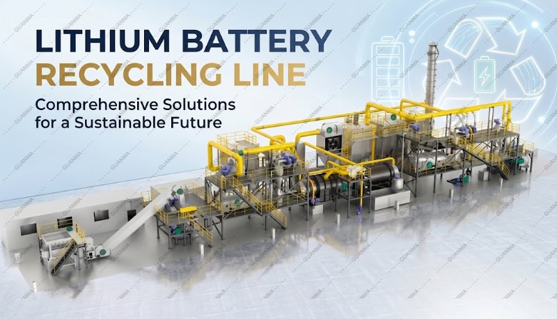 Lithium Battery Pyrolysis Recycling Line