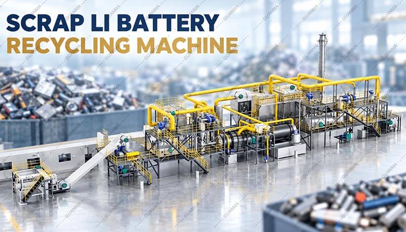 Scrap Li Battery Recycling Machine